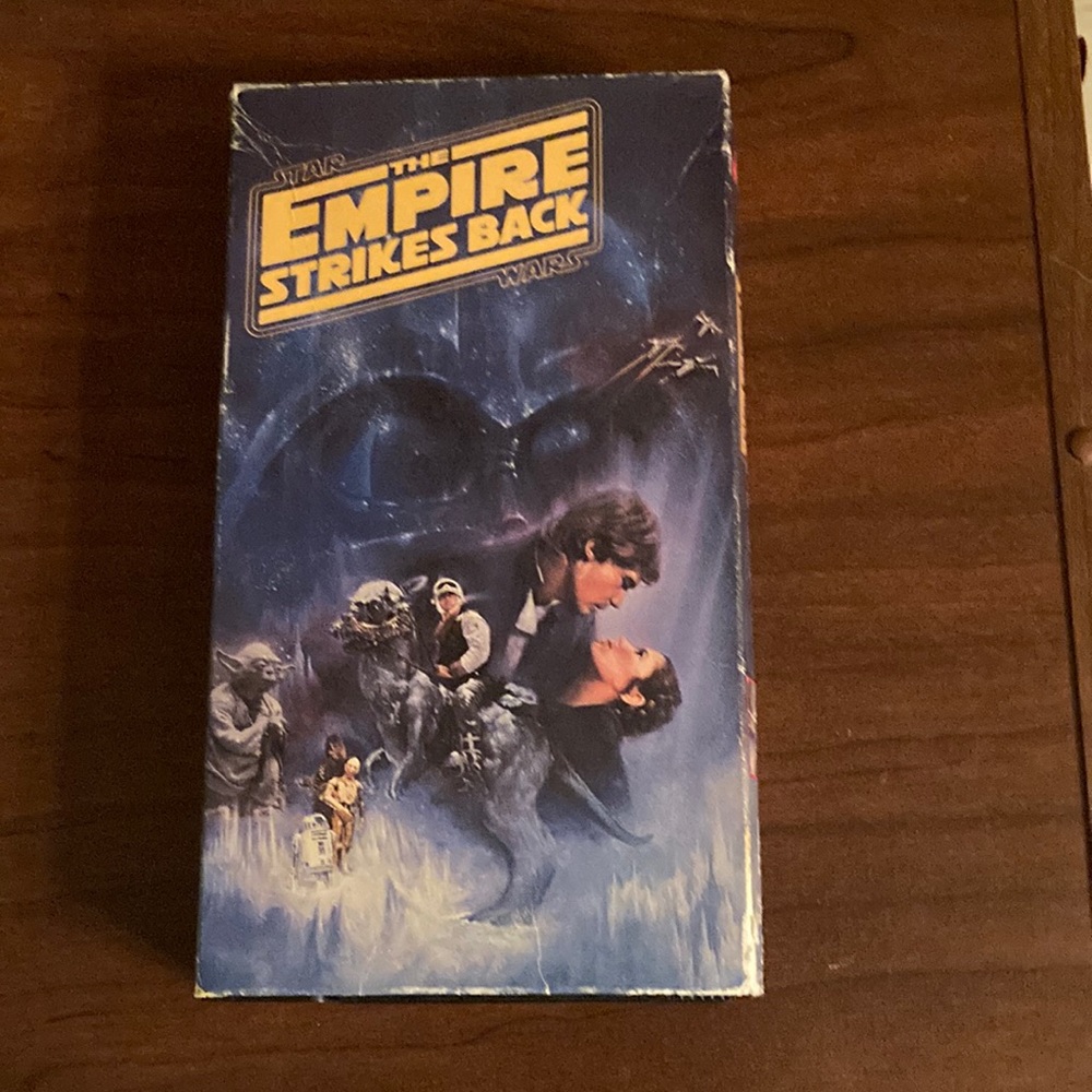 3/$15 Empire Strikes Back Star Wars VHS